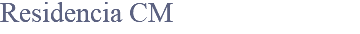 Residencia CM