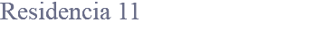 Residencia 11